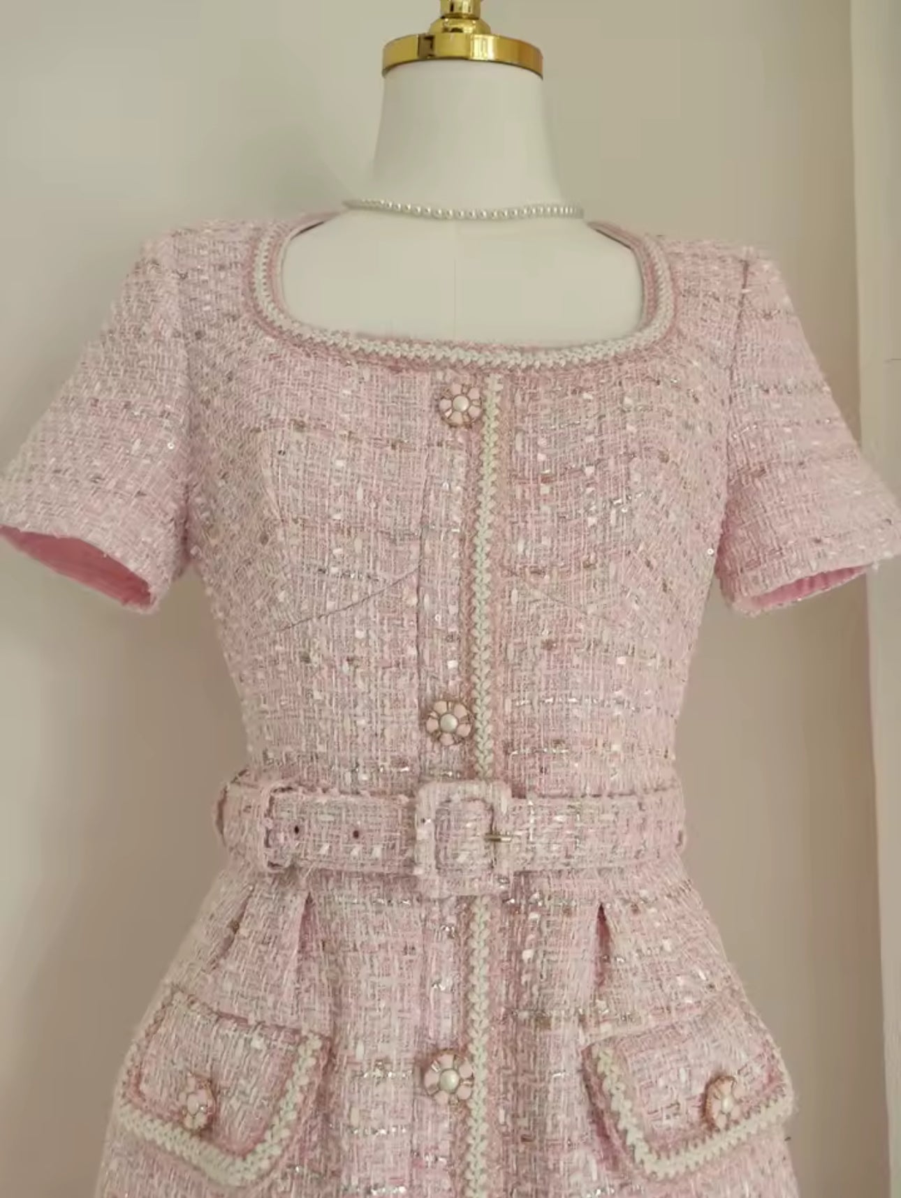 PINK COTTON CANDY DRESS