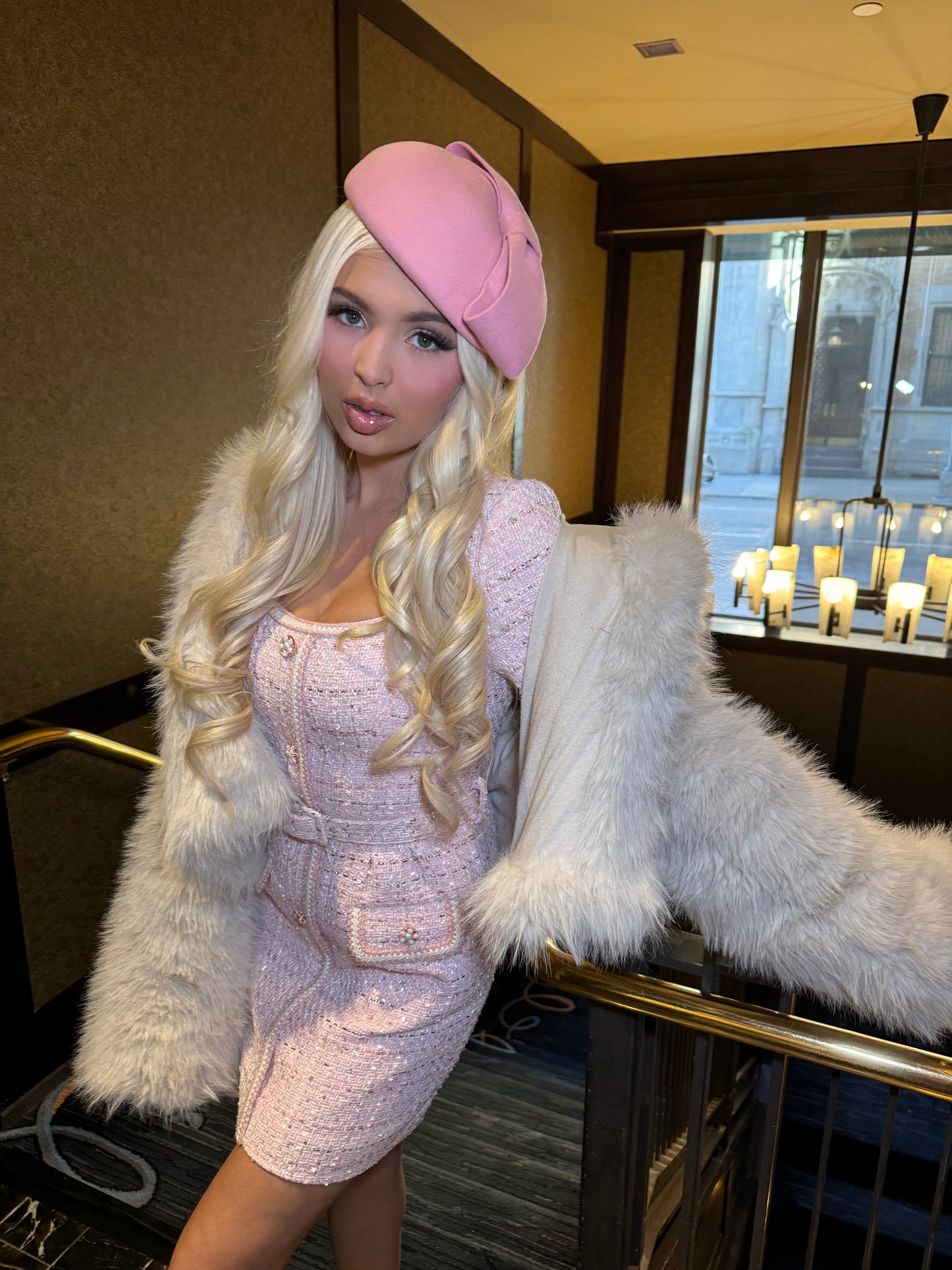 PINK COTTON CANDY DRESS