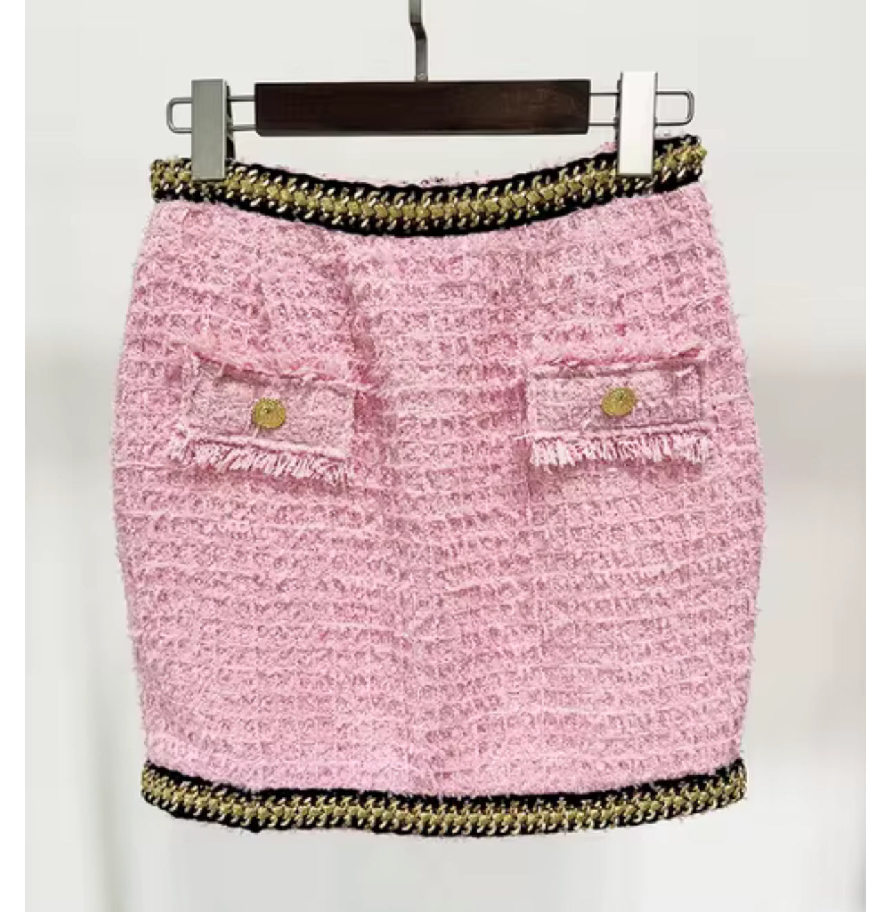 Classic PINK CHAIN COUTURE SET