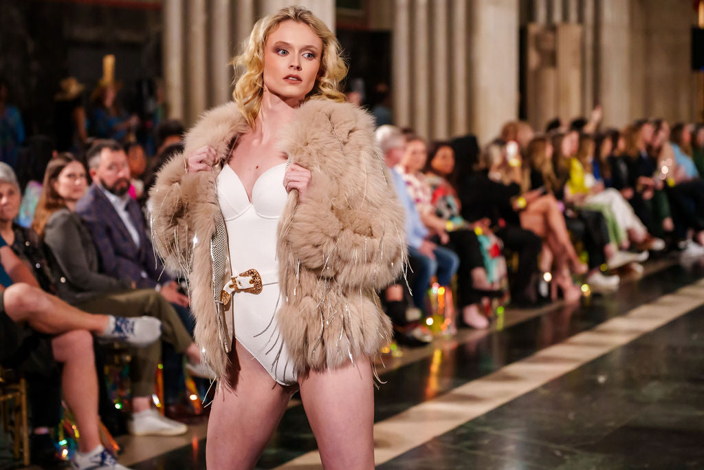 Tan Fur Coat House of Barretti