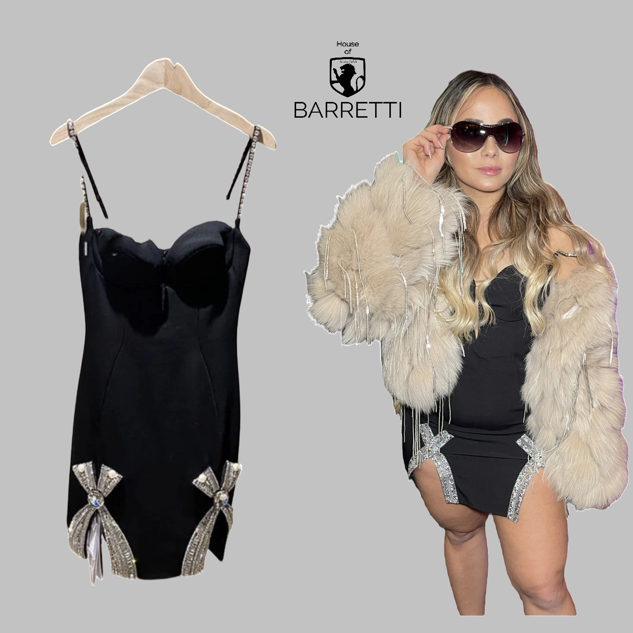"Lights Out" Body con dress