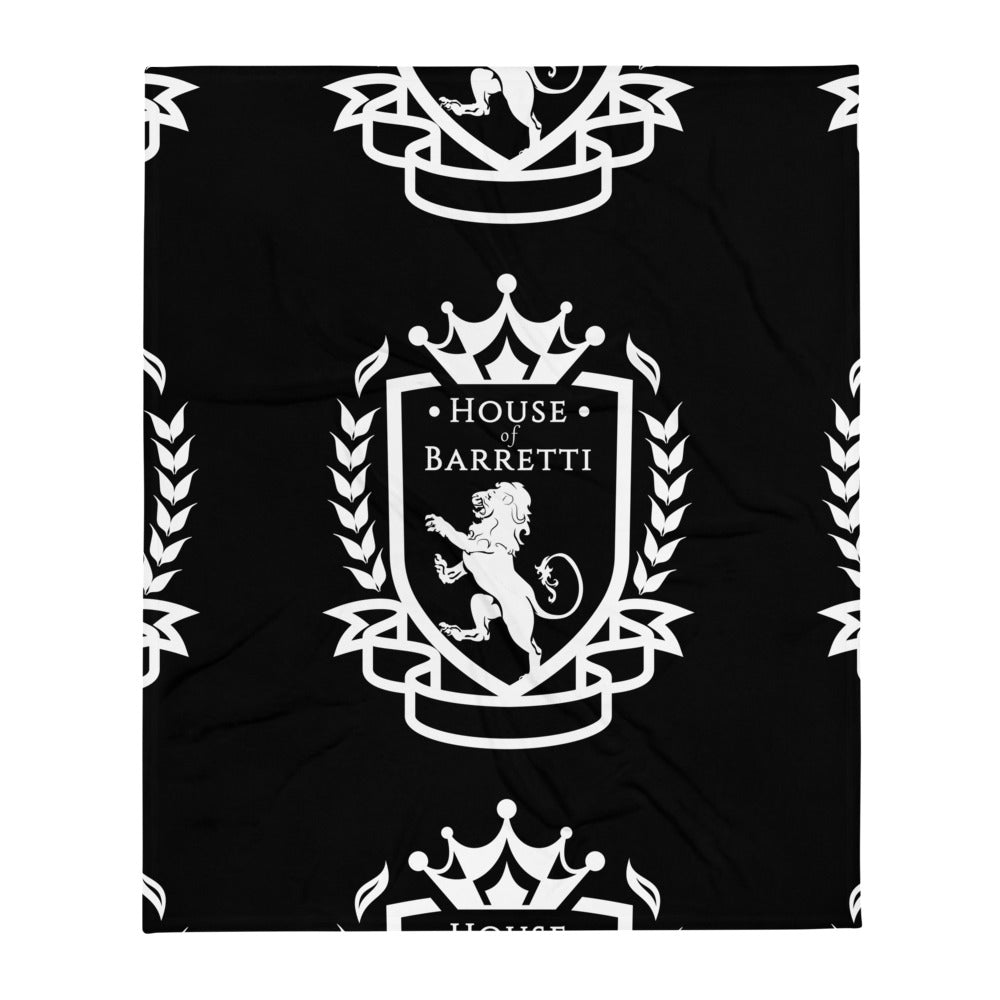 House of Barretti Throw Blanket