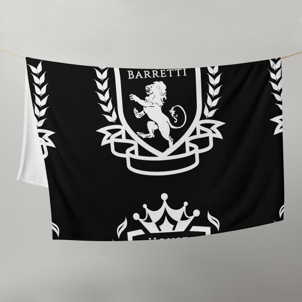 House of Barretti Throw Blanket