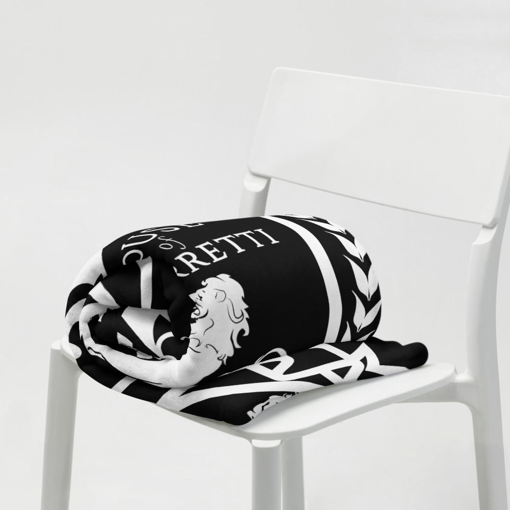 House of Barretti Throw Blanket